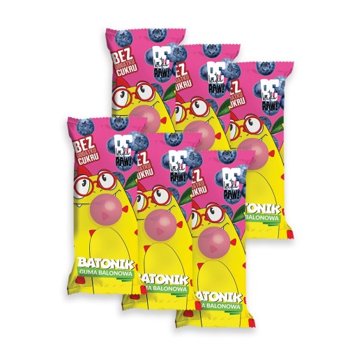 Ovocná tyčinka pre deti BeRAW Kids Žuvačka bez pridaného cukru 6x25g