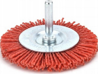 BRÚSNA KOTÚČOVÁ KEFA S NYLONOVÝM HRIADEĽOM 75 x 0,3 mm
