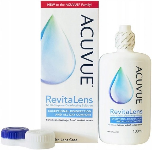 ACUVUE REVITALENS LENS LIQUID 100ml + NÁDOBA