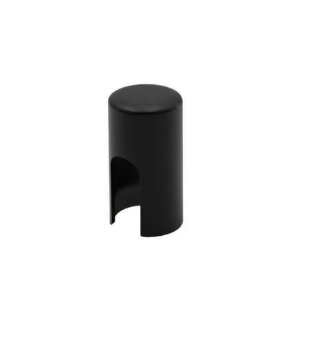 krytka závesu 13,5 mm 29 mm čierna