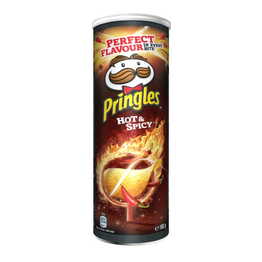 Pringles Hot & Spicy 165 g chrumky