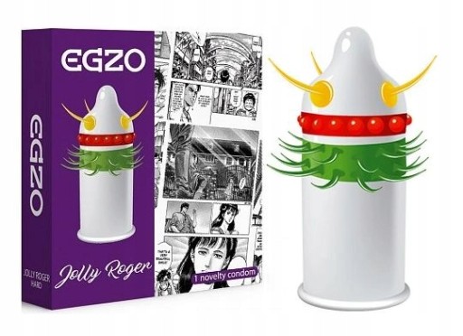 Výstupky EGZO Jolly Roger zvyšujúce stimuláciu