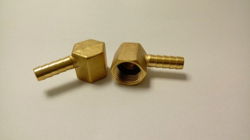 Uhlová plynová tryska 9mm x GW 1/2