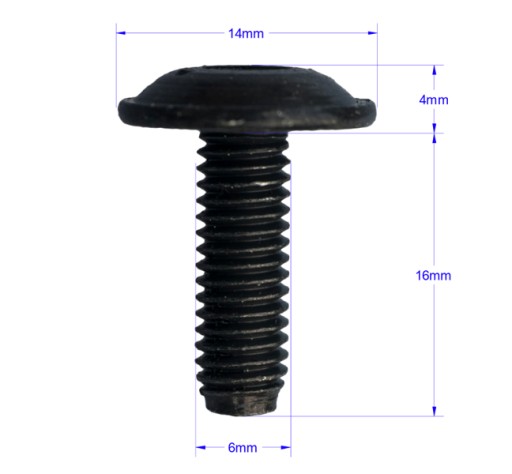 Skrutka M6 Torx Fiat Hyundai Mazda Mercedes Nissan PEUGEOT RENAULT TOYOTA
