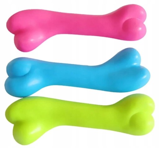 GUMOVÁ HRAČKA PRE PSA, KOSTNÝ ÚSTUP, 12 CM