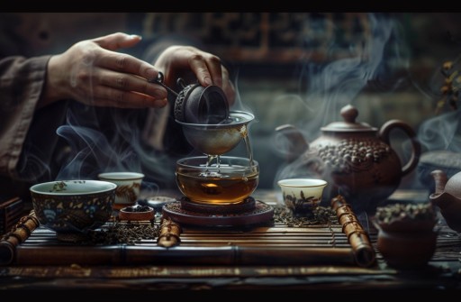 PU-ERH červený čaj TROPICAL ISLAND 50g puerh s ovocím mango papája
