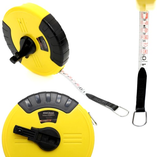 Zvinovací meter KD10424, výsuvný, 20 metrov