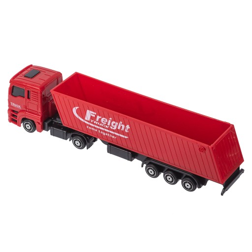 AUTO, AUTO KOVOVÝ VOZIDLO Nákladné auto s návesom 1009015