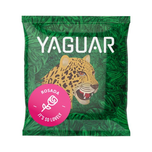 Vzorka Yerba Mate Yaguar Rosada Dzika Róża 50g