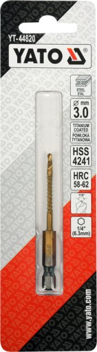 YATO HSS FRÉZOVAČKA NA KOV 3,0mm ŠEST