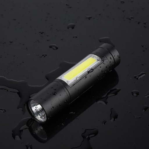 MINI LED XPE CREE COB USB TAKTICKÁ BATERKA