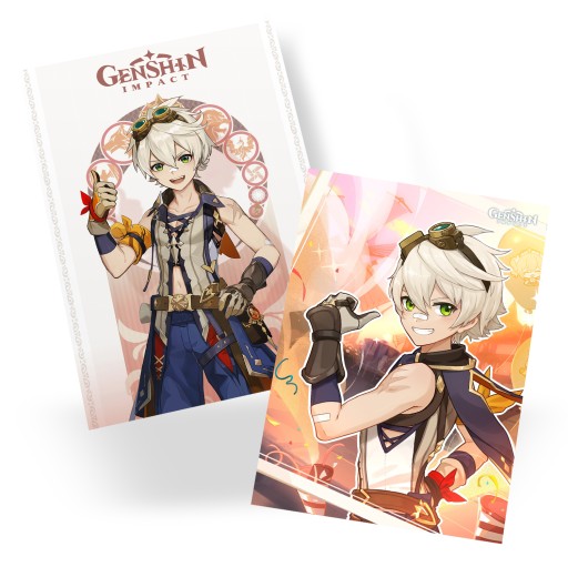 A3 Genshin Impact Bennett Plagát NA VÝBER