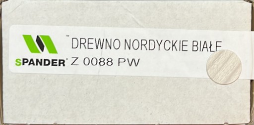 Kronospan K - 088 PW Nábytková zátka, Nordic White Wood