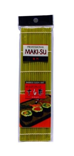 Bambusová podložka na sushi 27x27cm, profi