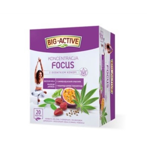 Big-Active FOCUS čaj na sústredenie