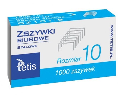MENŠIE SPOJKY veľkosť 10. 1000 ks TETIS