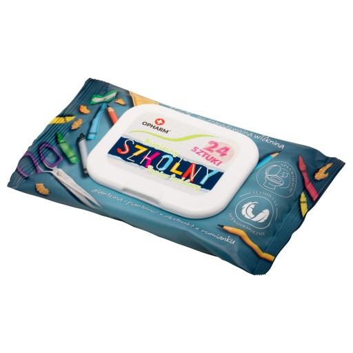 Vlhčený školský toaletný papier 24 ks.