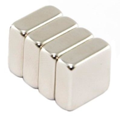 NEODYMOVÝ MAGNET NA TANIER 12,5x12,5x5 N38 - 4 KS