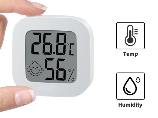 METEOSTANICA DIGITÁLNY IZBOVÝ TEPLOMER HYGROMETER