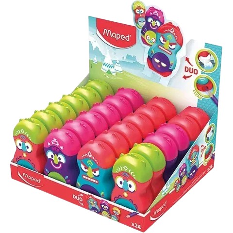 Orezávatko s gumou Loopy totem 1 otvor Maped
