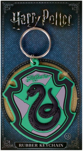 Harry Potter Slizolinská kľúčenka s hrebeňom na kľúče