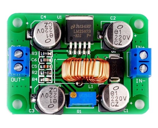 297 prevodník STEP UP LM2587