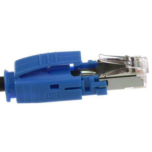 Telegartner Plug s krytom RJ45 FTP modrý