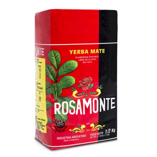 Yerba Mate Rosamonte Elaborada Con Palo 500g 0,5kg