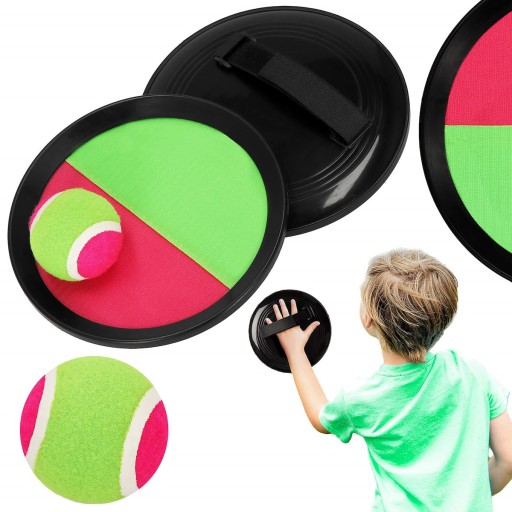 ZRUČNOSTNÁ HRA CHYŤTE LOPTU CHYŤTE LOPTU + VELCRO PALETY CHYŤ A HOĎ