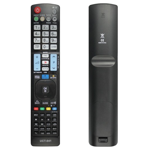 Univerzálny diaľkový ovládač PRE LG TV UCT-041 LARGE BLACK SMART