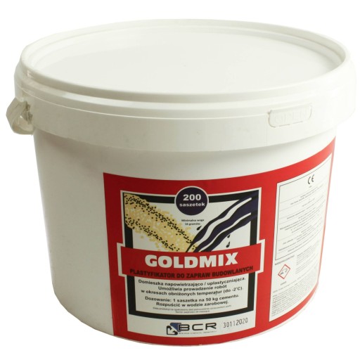 Goldmix zmäkčovadlo betónu, 16G vrecúško