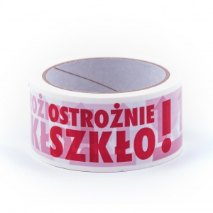 POZOR SKLENENÁ BALIACA PÁSKA