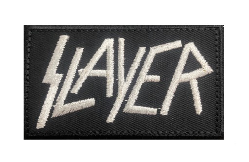 TERMOAPLIKÁCIA NÁŠIVKA - SLAYER - 5 x 8 cm