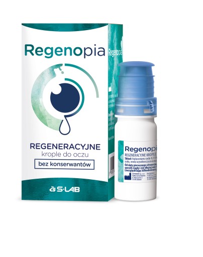 Regenopia očné kvapky Regeneračné bez konzervačných látok x 10ml