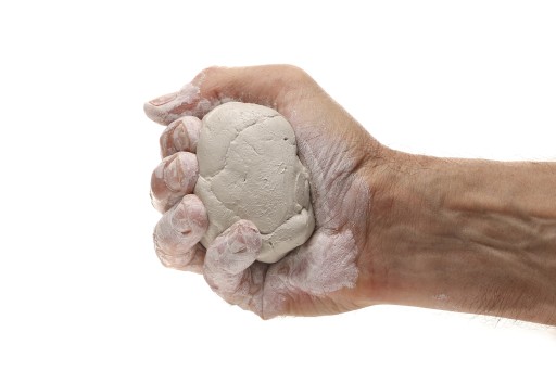 Samotvrdnúca hlina BEZ RÚRY 460g BIELA