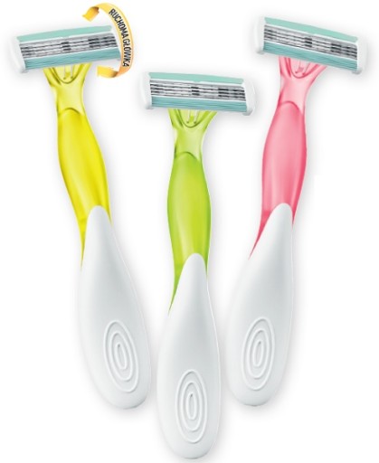 Holiaci strojček BiC Soleil Bella Colors 3 ks