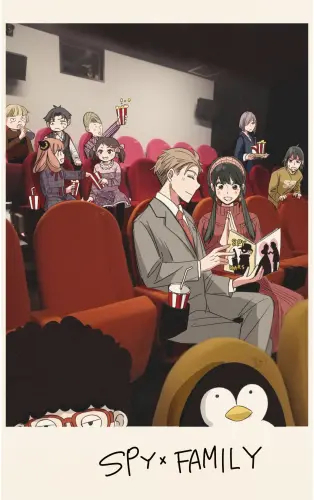 Anime Spy x rodinný plagát SXF_038 A3 (vlastné)