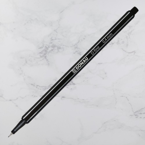Jemná linka Donau D-Fine, 0,4 mm, červená