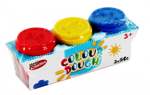 FAREBNÁ TORTA PRE DETI SET 3 FARIEB v tubách MEGA CREATIVE