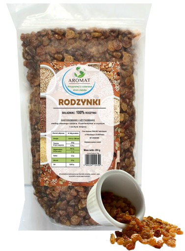 MAYER RAISINS 250G SULTÁNOVÁ SLADKÁ PRÍCHUŤ 0,25KG