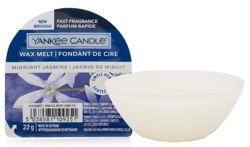 Vosk s vôňou Yankee Candle Midnight Jasmine