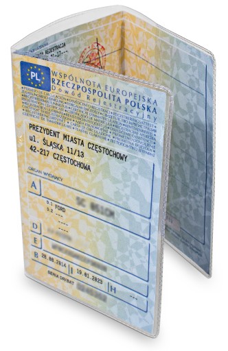 TRANSPARENTNÝ KRYT POUZDRA NA REGISTRAČNÚ KARTU