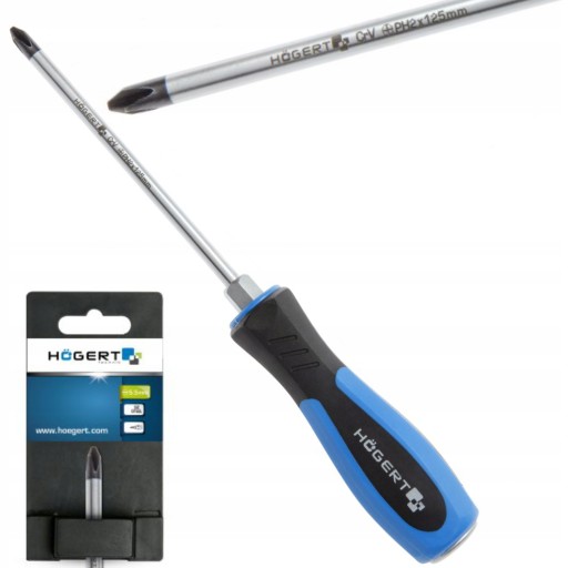 HOGERT HT1S072 PH2 SŤAŽOVACÍ SKRUTKOVAČ 125 mm