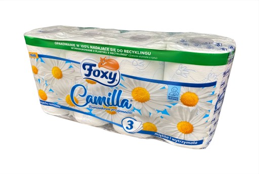 Toaletný papier FOXY CAMILLA 8 roliek