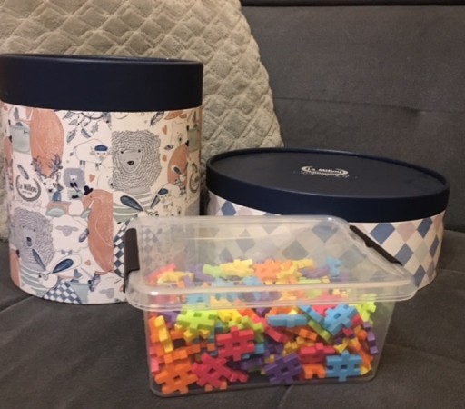Organizér, plastová nádoba, box, kryty 4,5l