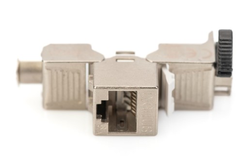 Zásuvkový modul RJ45, kat. 6A, bez náradia, tienený DN-93617 W15J