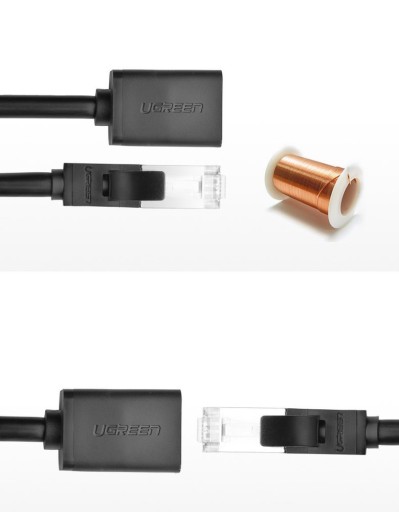 Ugreen Cat 6 FTP Ethernet RJ45 predlžovací kábel