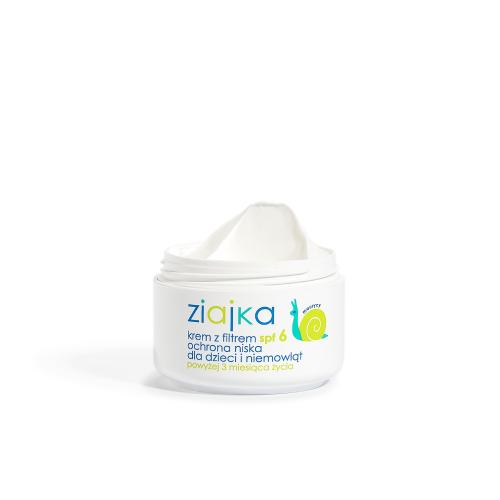 ZIAJA ZIAJKA Krém s SPF6 filtrom pre deti a Nemcov