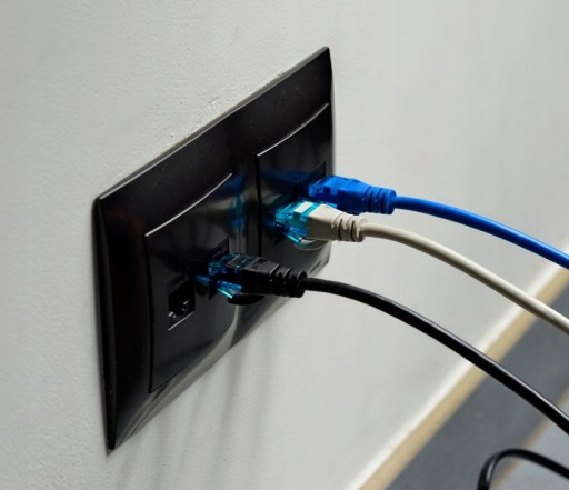 Lan Ethernet RJ45 sieťový kábel 0,25 m CAT 5e