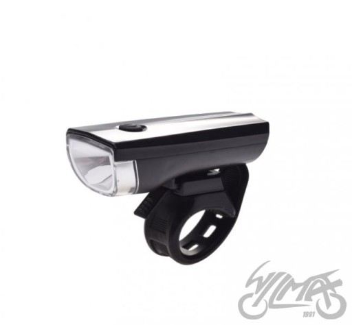 LED predné svetlo na bicykel 1 W 22,2 – 25,4 mm